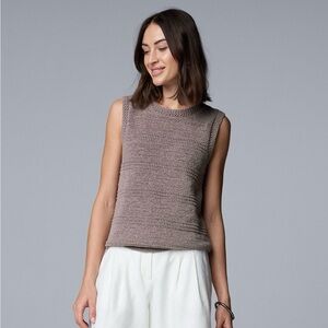 Simply Vera Wang Sweater Top
